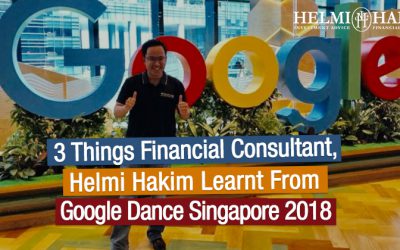 3 Things Financial Consultant, Helmi Hakim, Learnt From Google Dance Singapore 2018…..