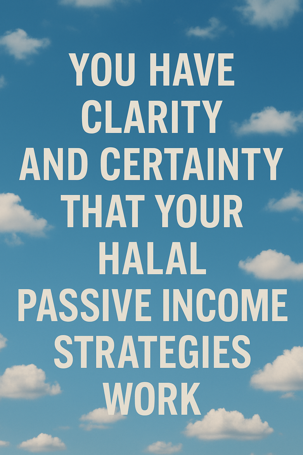 Halal Passive Income